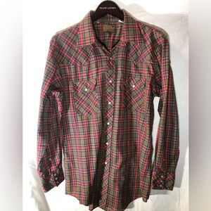 VTG JC Penny Men’s Authentic Western Shirt, size 16 1/2